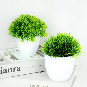 Artificial Green Bonsai Tree Potted Plant 1