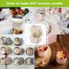 Dried Flower Stickers – DIY Resin & Jewelry Craft 3