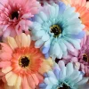 Gerbera Silk Flowers (1/3/6Pcs) - Artificial Daisy for Wedding & Home 3