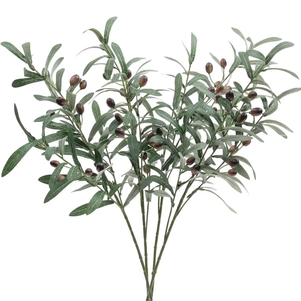 Artificial Olive Branches for Vases 1