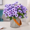 Colorful Silk Daisy Artificial Flowers for Home Wedding Garden Party Decoration 2