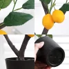 1PCS Artificial Lemon Tree Bonsai 5