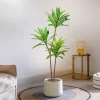 66-98cm Artificial Bamboo Palm Tree 3