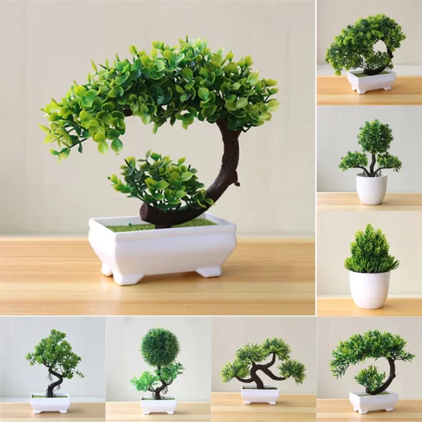 Lifelike Green Bonsai for Christmas & Halloween 1