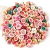 10/20/50PCS 2CM Mini Rose Flower Heads 5