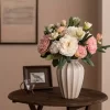 Peony Silk Bouquet – Faux Flowers for Home & Table Decor 2