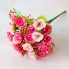 21-Head Rose Bouquet for Weddings & Home Decor (No Vase) 2