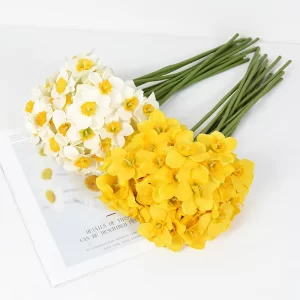 6PCS Narcissus Bunch for Garden-Inspired Decor 1