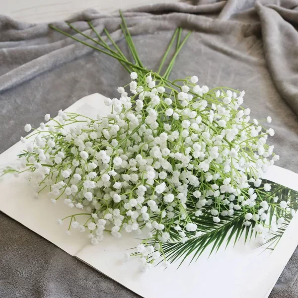 Gypsophila Bouquet – Faux Baby’s Breath for Wedding & Home 1