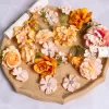 20PCS Mixed Silk Rose Artificial Flowers 4