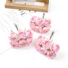 6Pcs 4cm Mini Silk Rose Bouquet for DIY Wreaths & Wedding Decor 4