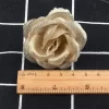 10Pcs 4cm Gold Silk Rose Heads for Wedding & DIY Flower Wall 6