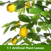 120/150cm Artificial Lemon Tree with Fruits 5