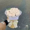 Knitted Rose Bouquet for Wedding & Party Decorations 3