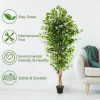 6-Inch Simulated Ficus Tree 4