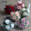 Artificial Roses & Baby’s Breath Bouquet for Wedding & Table Decoration 6