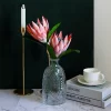 YO CHO Silk King Protea Artificial Flower for Wedding & Home Decor 6