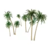 15Pcs 7-16cm Mini Palm Trees for Diorama 4