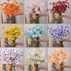 5-Head Daisy Bouquet - 52cm Silk Artificial Flowers for Home & Wedding 6