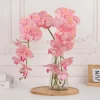 9 Heads Butterfly Orchid Artificial Silk Flowers for Wedding Home Decor 4