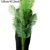 Artificial Palm Tree with Monstera Leaves 4