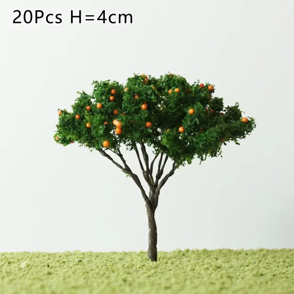 20Pcs Model Trees Train Railroad Micro Landscape 1