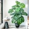 Artificial Monstera Plants Fake Palm Tree 2