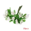 White Hybrid Floral Mix for Wreaths & Gift Wrapping 6