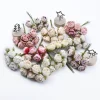 6PCS Mini Tea Roses Bouquet Multicolor Wedding Christmas Gift Box Decor 4