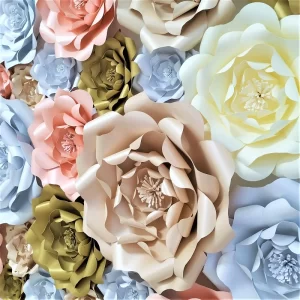 DIY Giant Paper Rose 1