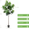 Faux Fiddle Leaf Fig Tree 3