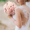 25Pcs Artificial Roses with Stem for DIY Wedding & Home Decorations 3