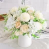 Peony Bouquet for Bride & Home Table Decor Gifts 6