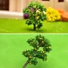 Plastic Fruit Tree for Miniature Scenery 6