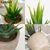 Mini Evergreen Artificial Succulent Plants 6