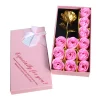 Gold Foil Soap Rose Gift Box for Romance & Luxury 6