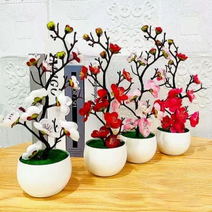 1PC Bonsai Plum Blossom for Home & Event Styling 1