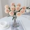 Silk Chrysanthemum Bouquet for Wedding & Home Decor Arrangements 2