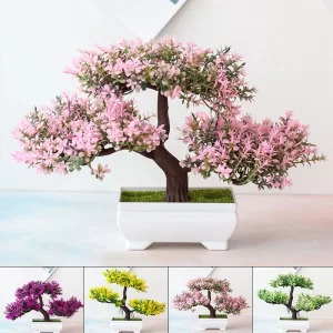 Artificial Bonsai – Small Faux Tree for Home & Office 1