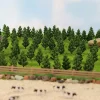 Miniature Willow Tree Scenery Model (40-10 pcs) 5