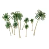 15Pcs 7-16cm Mini Palm Trees for Diorama 2