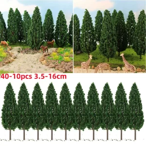 Miniature Willow Tree Scenery Model (40-10 pcs) 1