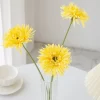 Gerbera Vase Artificial Flowers for Home Christmas Wedding Party Decoration 4