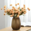 5-Head Silk Dandelion Flower Bouquet for DIY Wedding & Home Decor 2