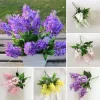 33cm 5-Head Hyacinth Artificial Flowers for Office, Party & Home Decor 2