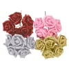 10/20Pcs Mini Foam Rose Bouquet for Wedding & DIY Craft Decorations 4