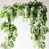 2M Rose Ivy Garland – Silk Flower Vine for Decor 4