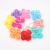 100Pcs 3.5cm Mini PE Foam Rose Heads for DIY Wreath & Wedding Decor 5