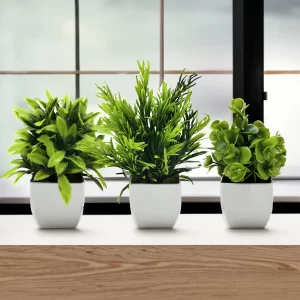 Artificial Plant Tree for Window Sill or Office Desk 1