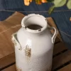 14-Inch Rustic Ceramic Farmhouse Vase 4